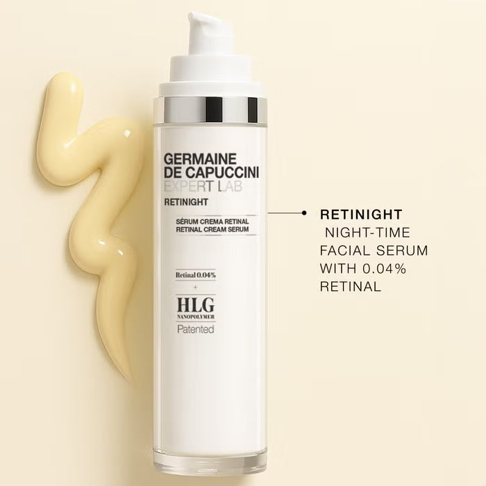 Germaine de Capuccini Expert Lab Retinight – Νυχτερινός Ορός με 0,04% Retinal για Ρυτίδες, Σύσφιξη & Λάμψη 50ml