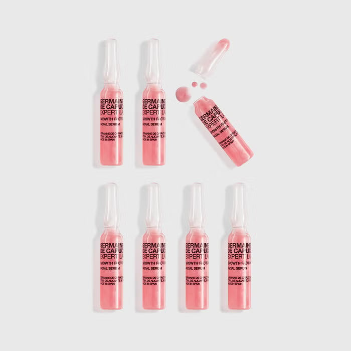 Germaine de Capuccini Expert Lab Growth Factor – Αμπούλες Κυτταρικής Ανανέωσης με Φυτικό EGF για Ρυτίδες, Σύσφιξη & Λάμψη 7x2ml