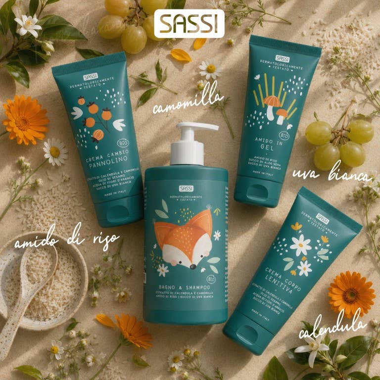 Sassi Bath Shampoo – Crunchy Fox | Παιδικό Σαμπουάν Μπάνιου