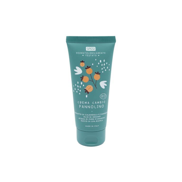 Sassi – Diaper Change Cream Crunchy the Fox | Βρεφική Κρέμα Αλλαγής Πάνας 100ml