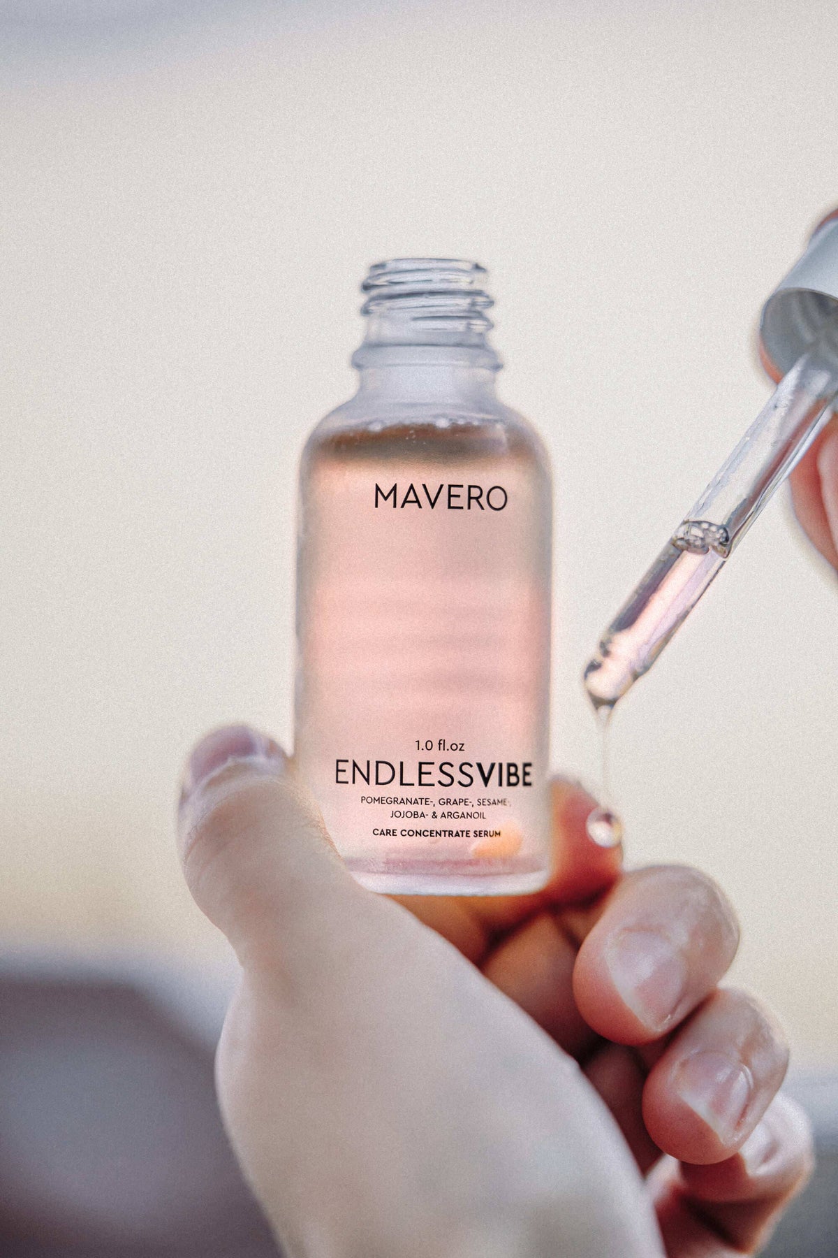 MAVERO ENDLESSVIBE Face Serum | Θρεπτικό Serum Προσώπου με Argan, Jojoba & Ρόδι 30ml