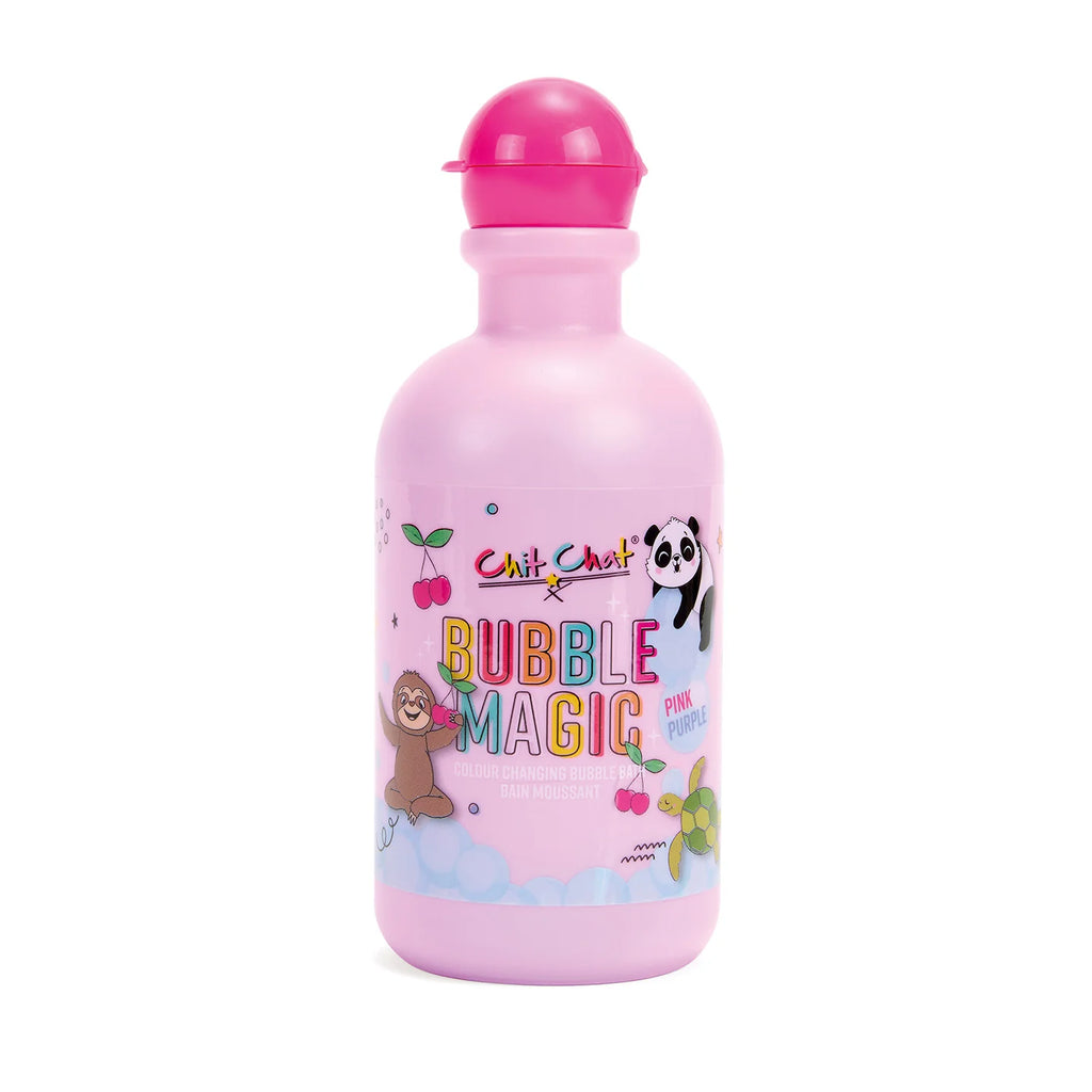 Chit Chat Bubble Magic | Παιδικό Αφρόλουτρο που Αλλάζει Χρώμα Pink to Purple με Άρωμα Κεράσι 250ml