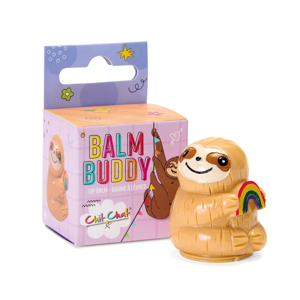 Chit Chat Balm Buddy Sloth | Παιδικό Lip Balm με Άρωμα Μάνγκο 4+ Ετών