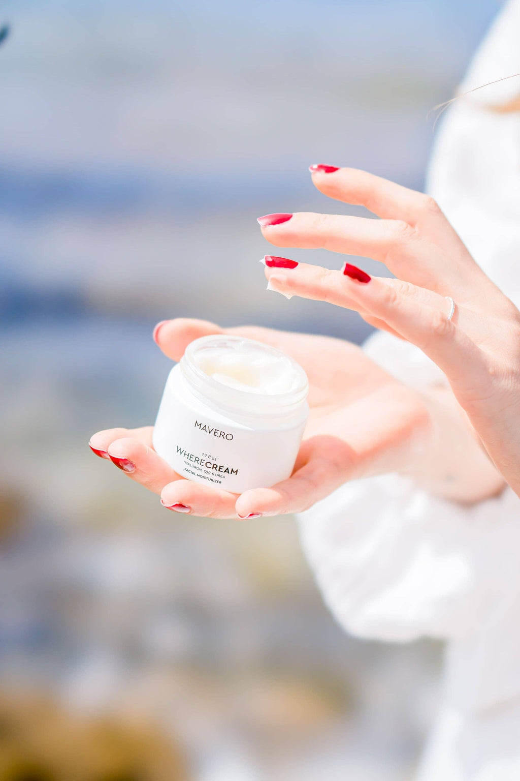 MAVERO WHERECREAM Day Cream | Day Cream with Hyaluronic Acid, Q10 & Panthenol 50ml