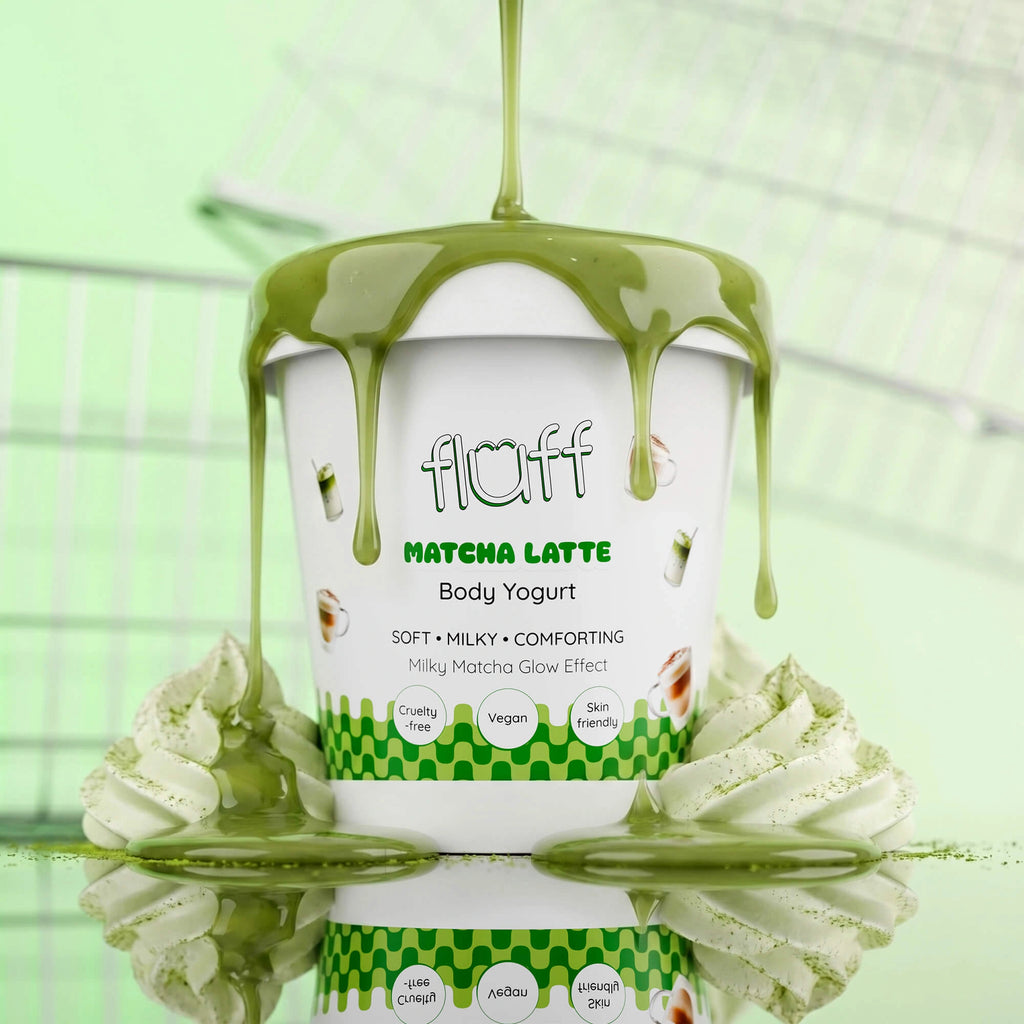 Fluff Matcha Latte Body Yoghurt 180ml