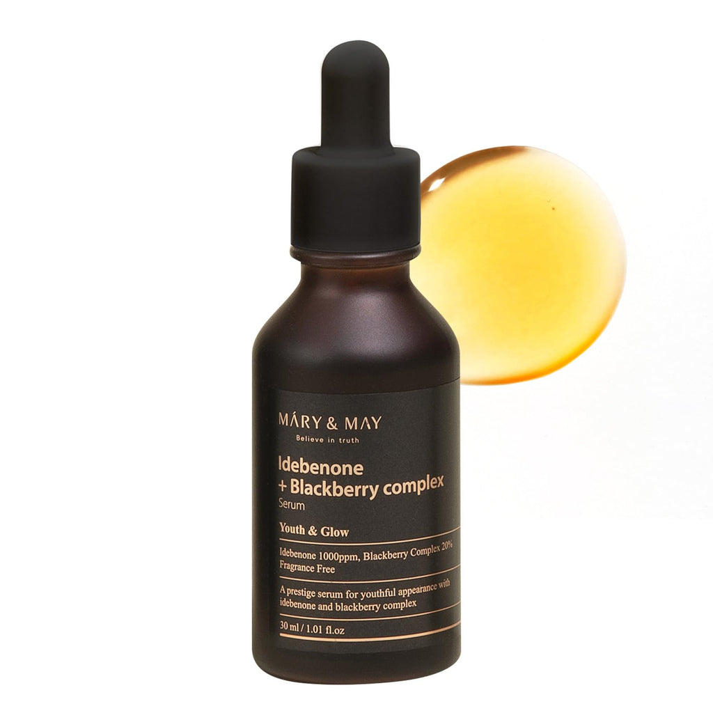 Mary&May Idebenone + Blackberry Complex Serum – Αντιοξειδωτικός & Αντιγηραντικός Ορός Προσώπου 30ml