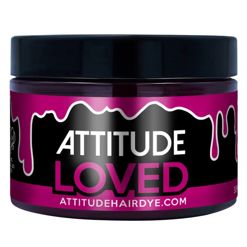 Attitude Hair Dye Loved – Ημιμόνιμη Βαφή Μαλλιών | Semi-Permanent Hair Dye – Pink 135ml