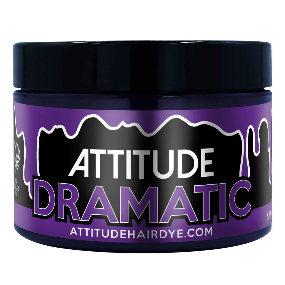Attitude Hair Dye Dramatic Purple – Ημιμόνιμη Βαφή Μαλλιών 135ml