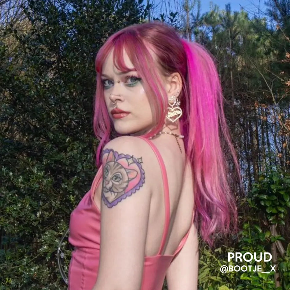 Attitude Hair Dye Proud UV Pink – Ημιμόνιμη Βαφή Μαλλιών 135ml