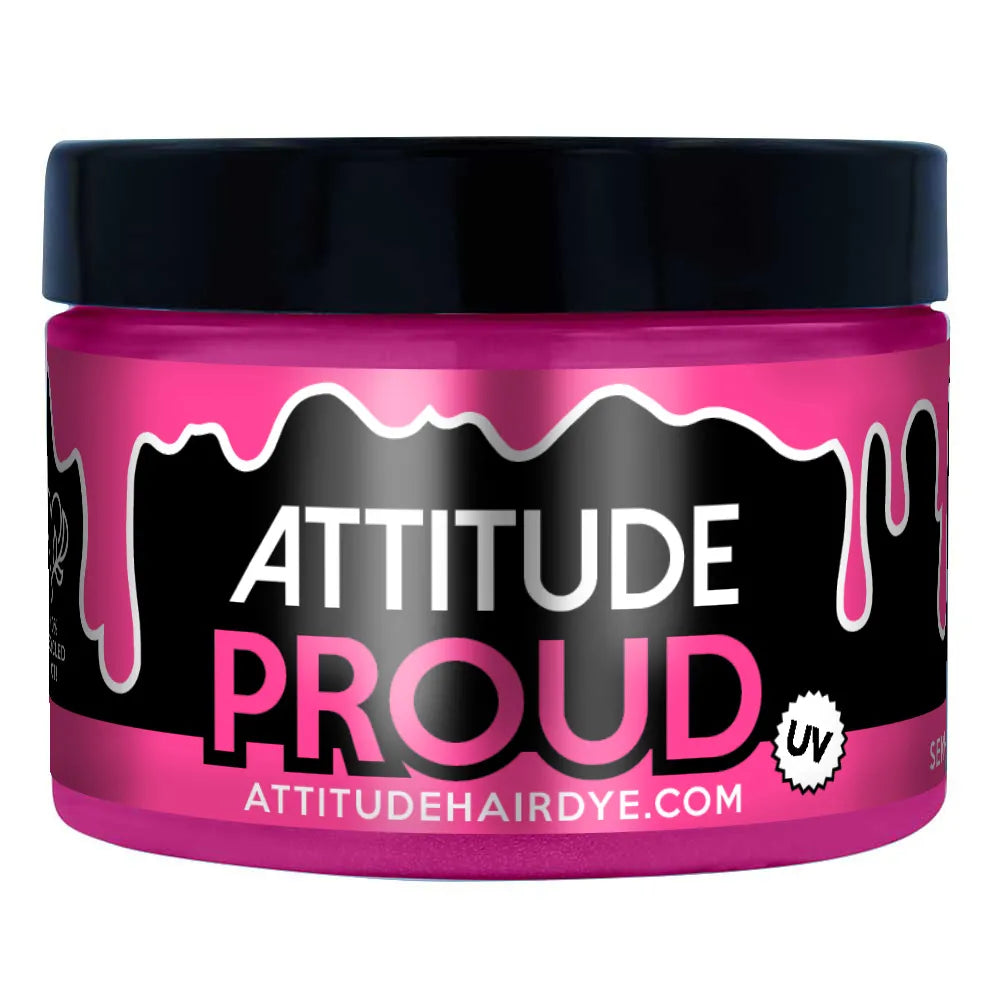 Attitude Hair Dye Proud UV Pink – Ημιμόνιμη Βαφή Μαλλιών 135ml