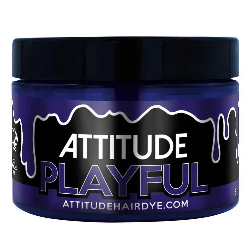 Attitude Hair Dye Playful Purple – Semi-Permanent Hair Dye 135ml