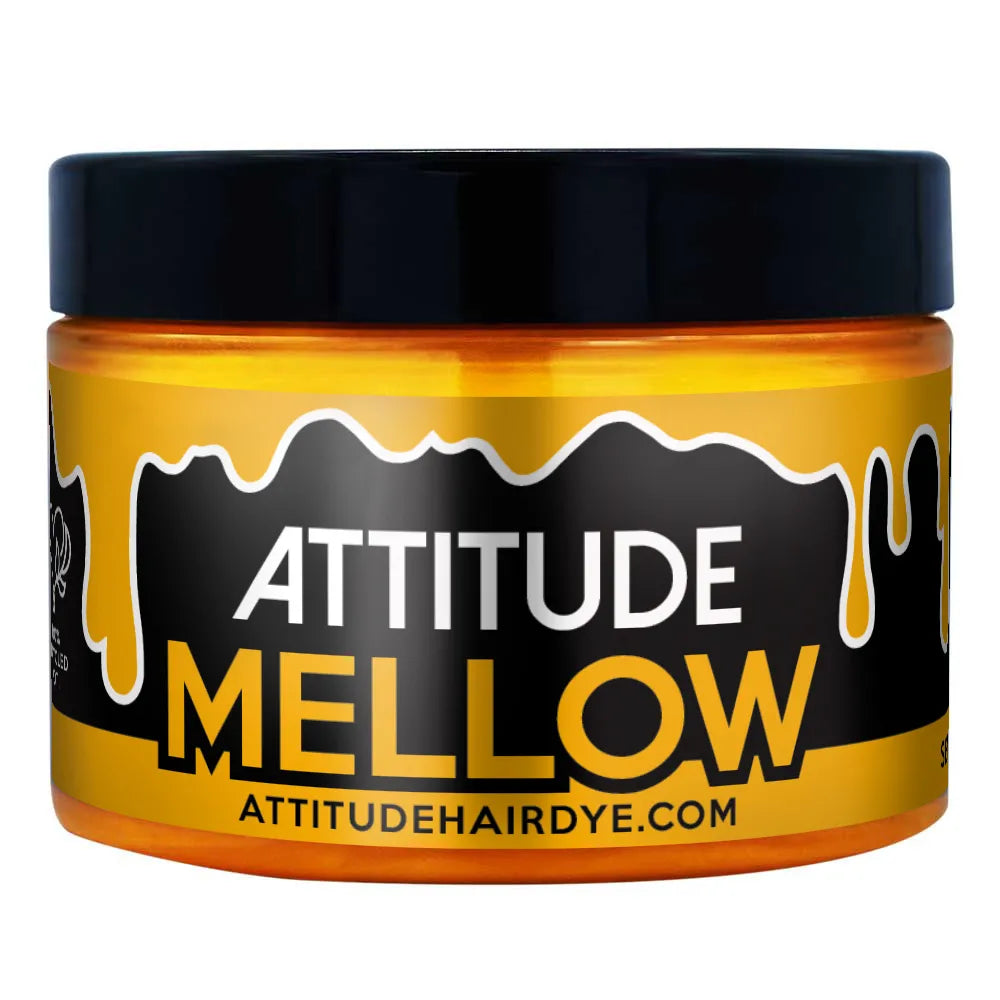 Attitude Hair Dye Mellow Yellow – Ημιμόνιμη Βαφή Μαλλιών 135ml