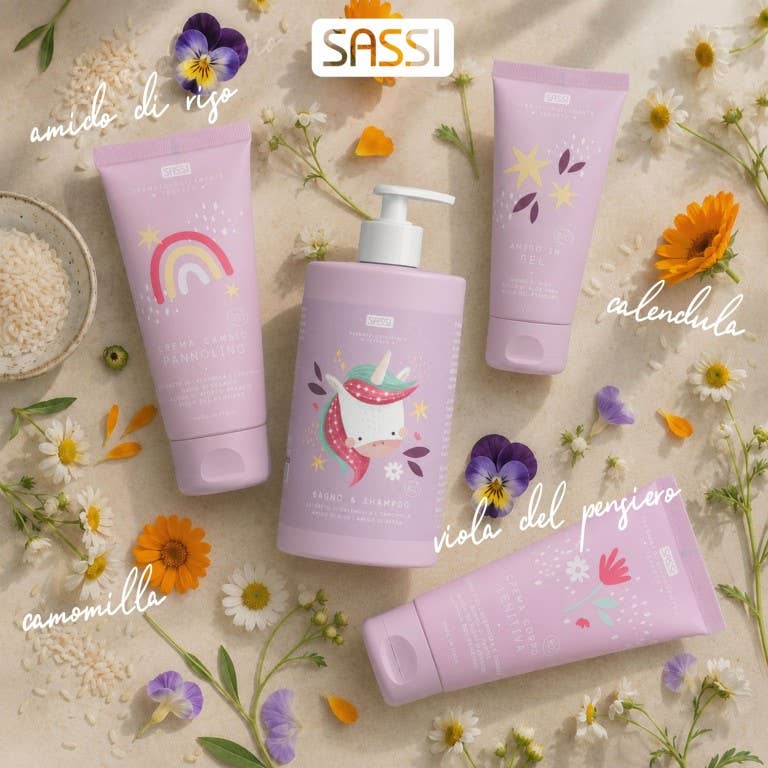 Sassi Bath Shampoo – Sparkly Unicorn | Παιδικό Σαμπουάν Μπάνιου