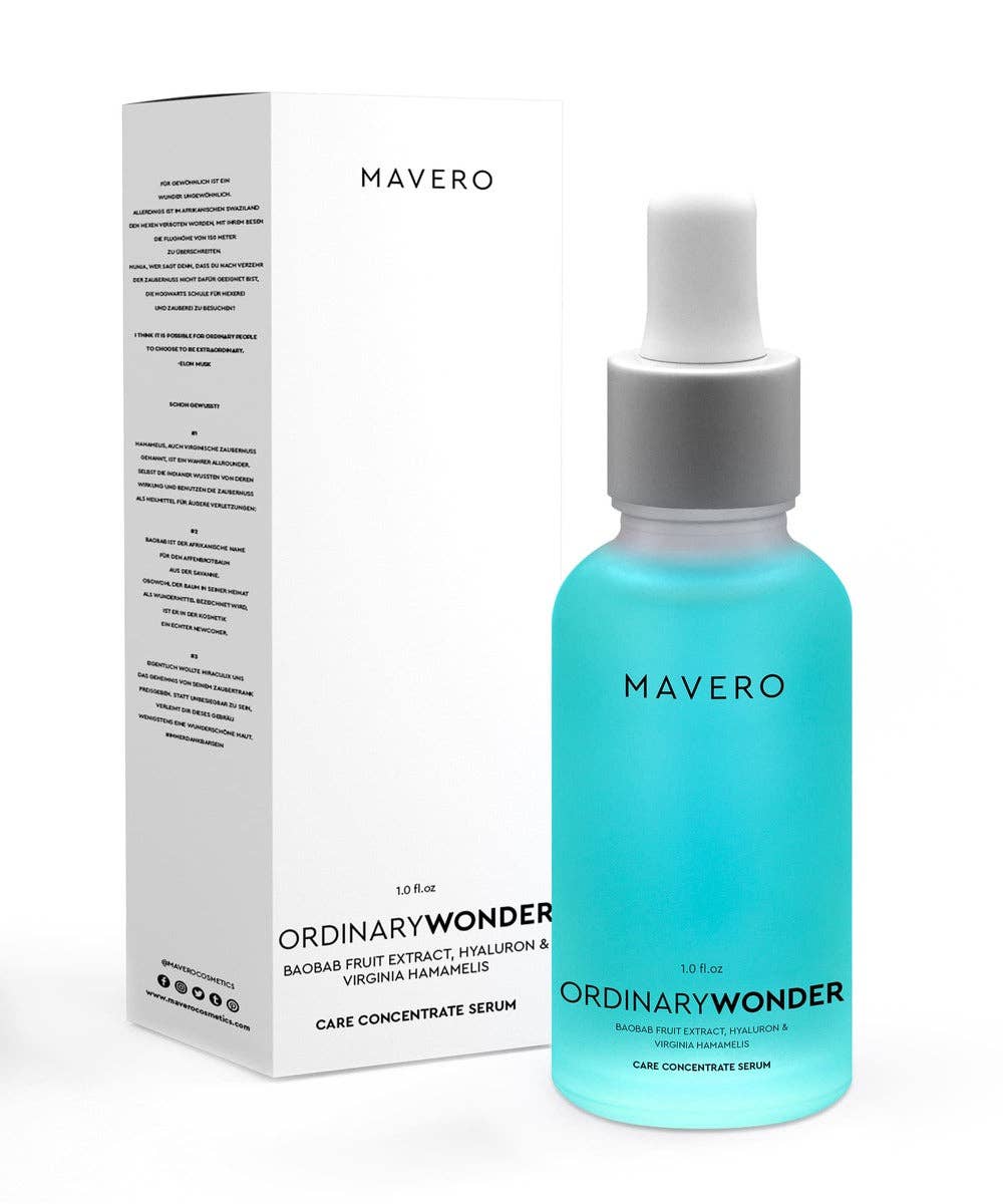 MAVERO ORDINARYWONDER Hyaluronic Acid Serum | Serum Προσώπου με Υαλουρονικό, Baobab & Witch Hazel 30ml