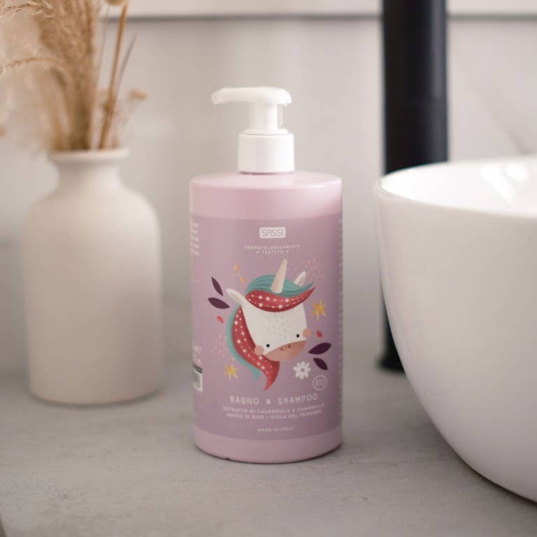 Sassi Bath Shampoo – Sparkly Unicorn | Παιδικό Σαμπουάν Μπάνιου