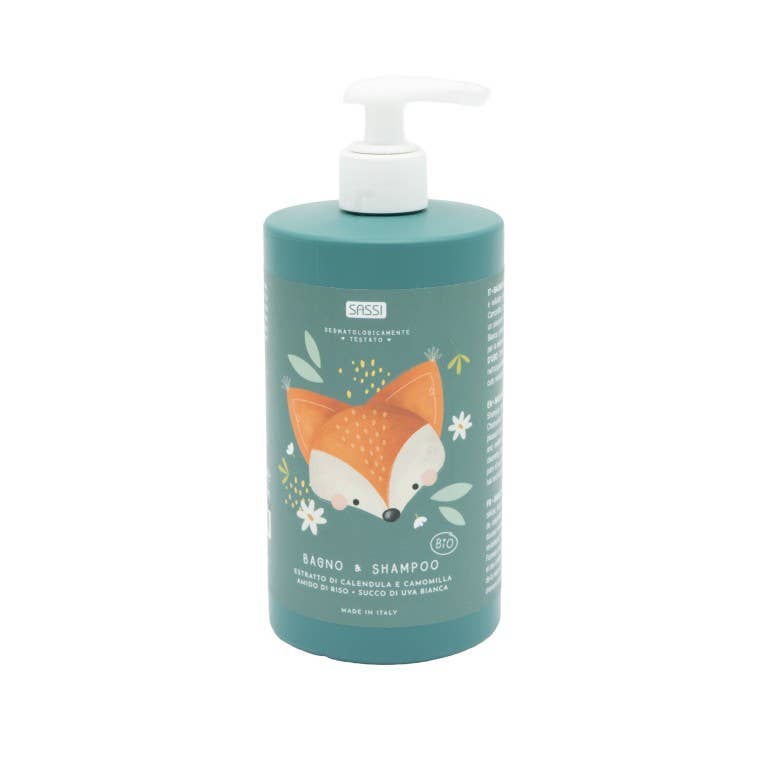 Sassi Bath Shampoo – Crunchy Fox | Παιδικό Σαμπουάν Μπάνιου