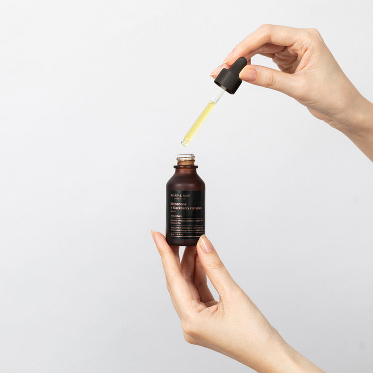 Mary&May Idebenone + Blackberry Complex Serum – Αντιοξειδωτικός & Αντιγηραντικός Ορός Προσώπου 30ml