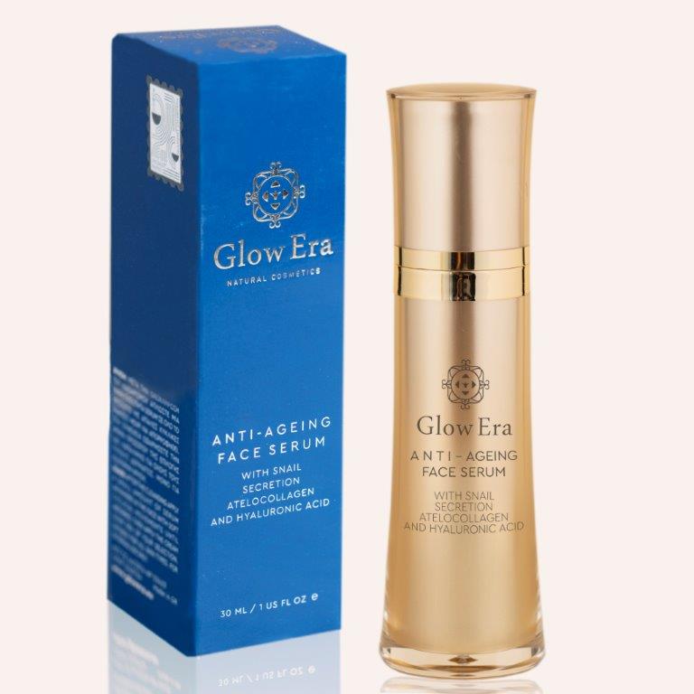 Glow Era Anti-Ageing Face Serum with Snail Secretion 30ml