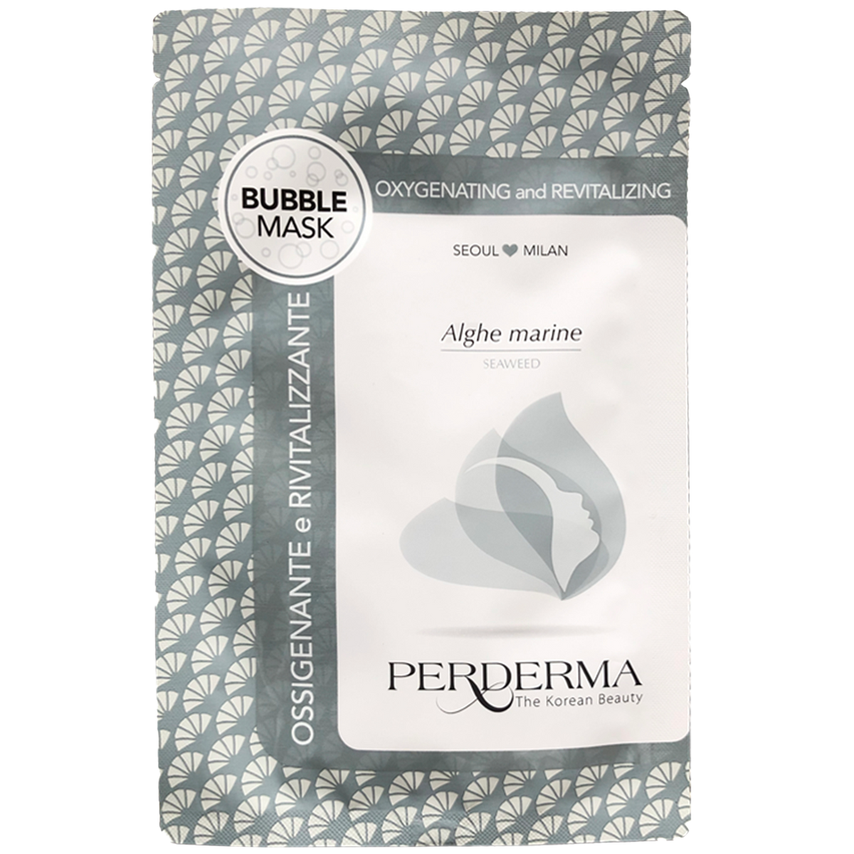 Perderma Oxygenating & Revitalizing Bubble Mask – Αναζωογονητική Μάσκα Προσώπου με Seaweed & Sea Ginseng 25ml