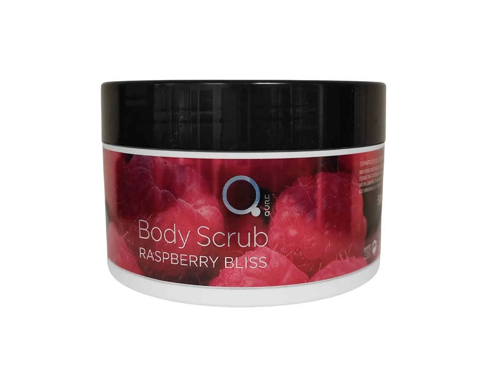Raspberry Bliss Body Scrub 500ml - Qure