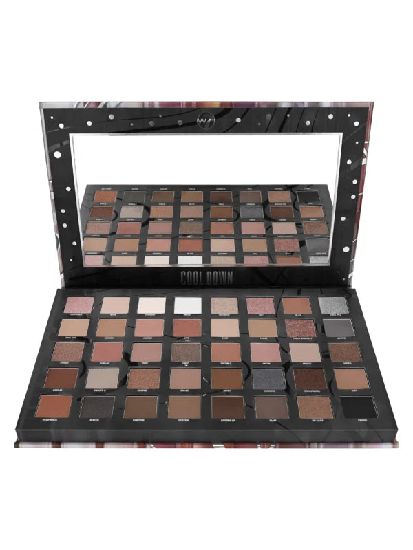 W7 Cool Down Pressed Pigment Palette | Παλέτα Σκιών