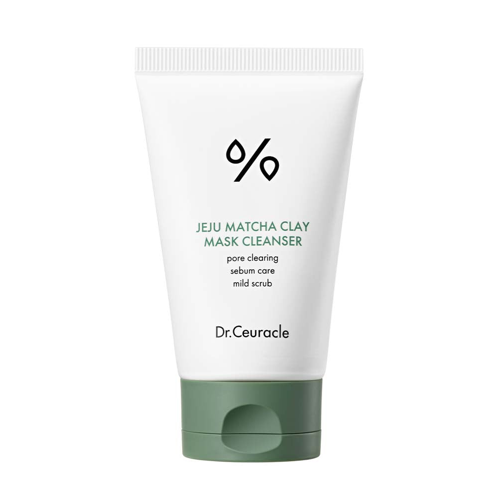 Dr. Ceuracle Jeju Matcha Clay Mask Cleanser | Μάσκα Αργίλου & Καθαριστικό Προσώπου 2 σε 1 με Matcha, PHA & LHA 120ml