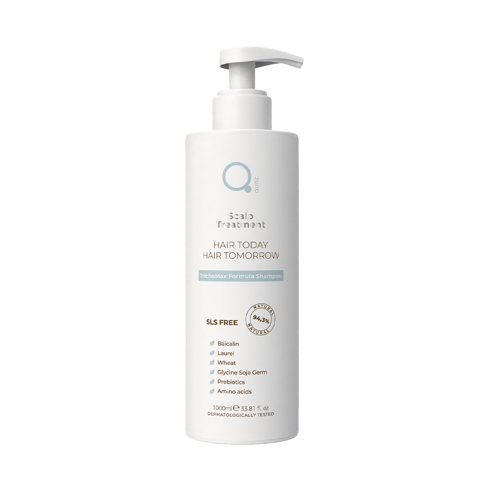 Qure TrichoMax Formula Shampoo – Σαμπουάν κατά της Τριχόπτωσης & Ενδυνάμωσης χωρίς SLS 1000ml