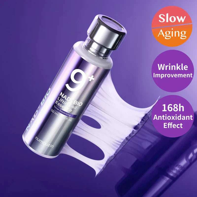 Numbuzin No.9 NAD+ BIO Lifting-sil Essence – Αντιγηραντική Essence Σύσφιξης με NAD+ & 50 Πεπτίδια 50ml