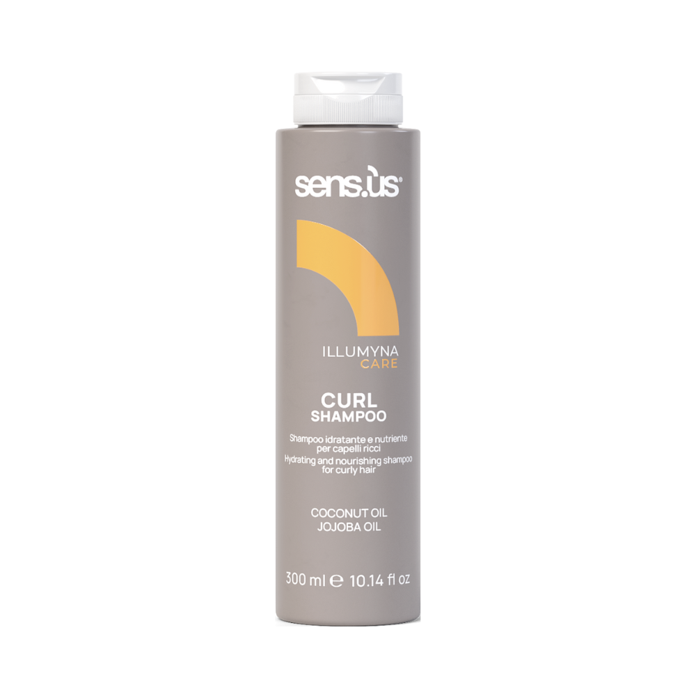 Sensus Illumyna Care Curl Shampoo – Ενυδατικό & Anti-Frizz Σαμπουάν για Σγουρά και Σπαστά Μαλλιά 300 ml
