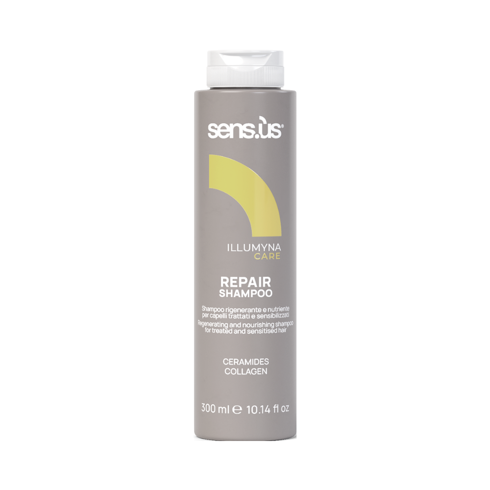 Sensus Illumyna Care Repair Shampoo – Σαμπουάν Αναδόμησης & Θρέψης για Ταλαιπωρημένα Μαλλιά 300 ml