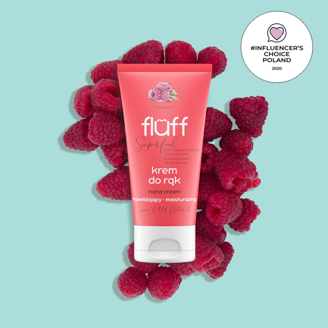 Fluff Raspberry Antibacterial Hand Cream 50ml