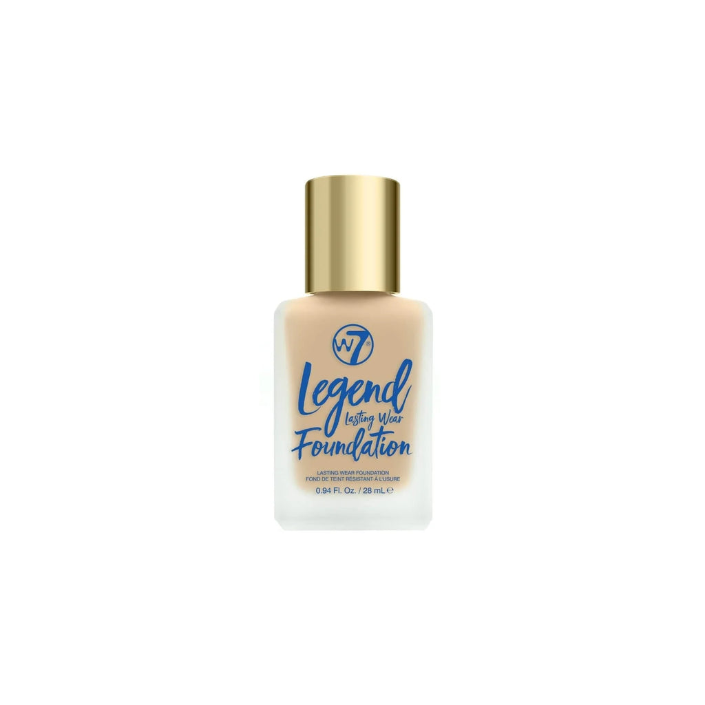 W7 Legend Foundation Medium-High Coverage Soft Matte – Fresh Beige 28ml