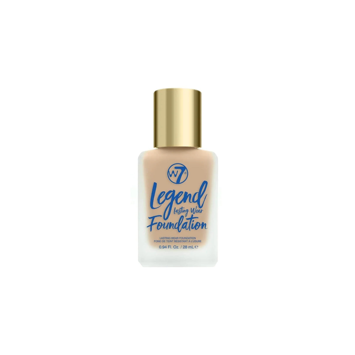 W7 Legend Foundation Μεσαίας-Υψηλής Κάλυψης Soft Matte – Natural Beige 28ml