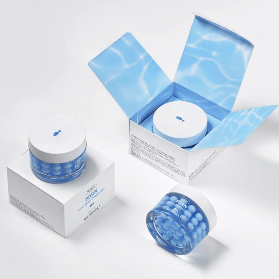 MEDIPEEL Mooltox PDRN Hyal Drop Gel Cream Κρέμα Gel με PDRN & 8 Τύπους Υαλουρονικού Οξέος | Face Gel Cream 50g