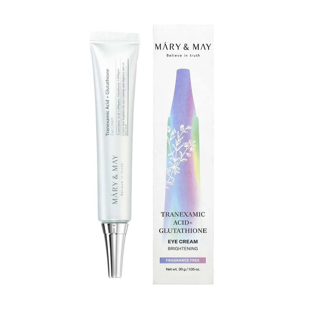 Mary&May Tranexamic Acid + Glutathione Eye Cream – Κρέμα Ματιών για Μαύρους Κύκλους & Λάμψη 30g