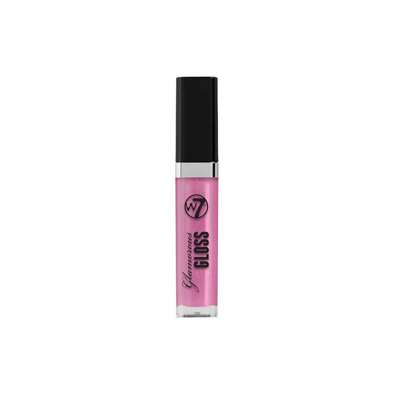 W7 Glamorous Gloss 02 Paparazzi Pink Lip Gloss – Ροζ Shimmer Λιπ Γκλος 7 ml