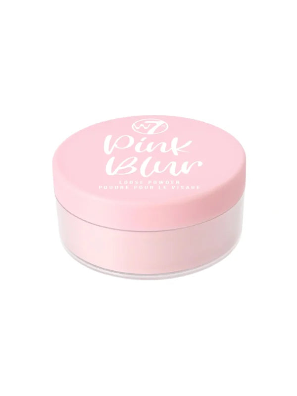 W7 Pink Blur | Ροζ Loose Powder Σταθεροποίησης & Λάμψης 20g
