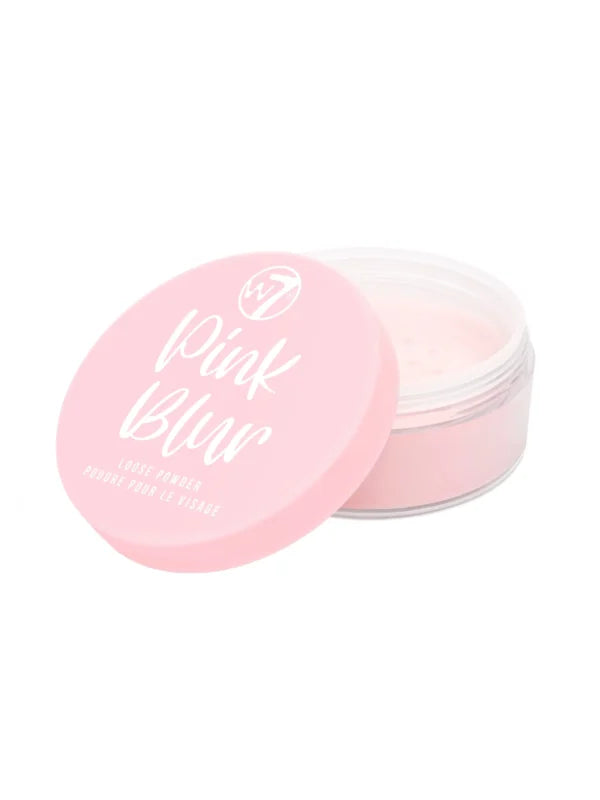 W7 Pink Blur | Ροζ Loose Powder Σταθεροποίησης & Λάμψης 20g