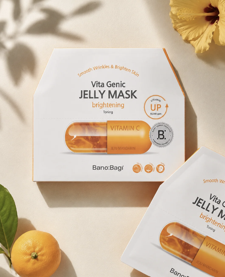 BANOBAGI Vita Genic Jelly Mask Brightening – Μάσκα Προσώπου Λάμψης & Ενυδάτωσης 30g