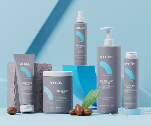 Sensus Illumyna Care Discipline Shampoo – Ενυδατικό Anti-Frizz Σαμπουάν για Ξηρά & Ατίθασα Μαλλιά 300 ml