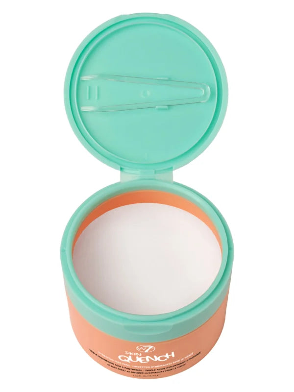 W7 Skin Quench | Hydrating Face Pads with Triple Hyaluronic & Panthenol 60pcs