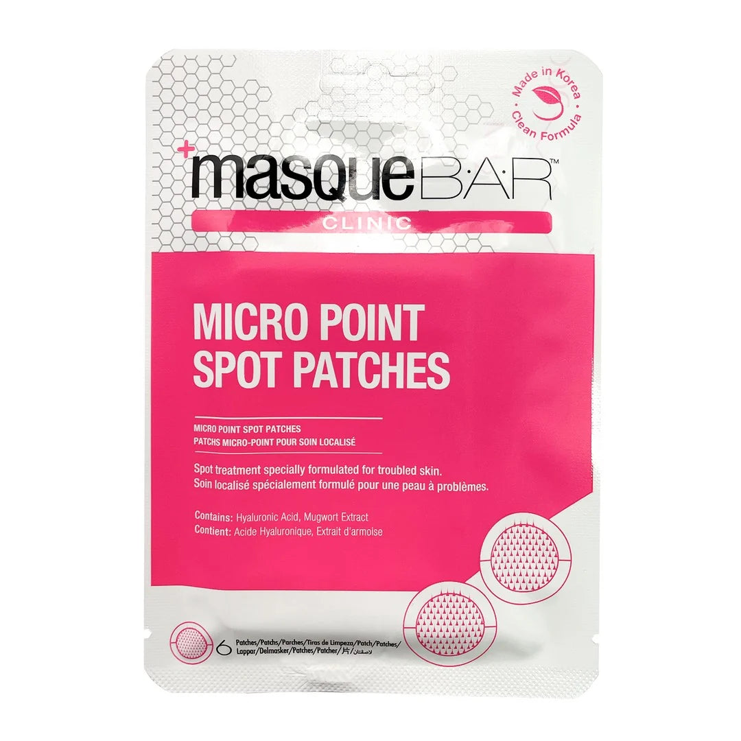 Masque Bar Micro Point Spot Patch Επιθέματα Μικροβελόνων για Ατέλειες | Micropoint Spot Patches 6τμχ