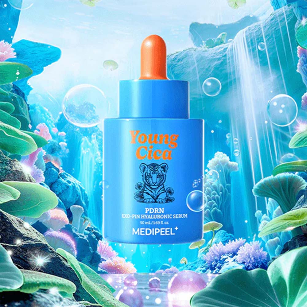 MEDIPEEL Young Cica PDRN Exo-Pin Hyaluronic Serum | Ορός Προσώπου με 9 Μορφές Υαλουρονικού Οξέος & Cica 50ml