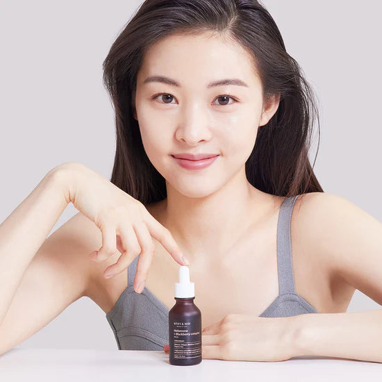 Mary&May Idebenone + Blackberry Complex Serum – Αντιοξειδωτικός & Αντιγηραντικός Ορός Προσώπου 30ml