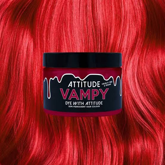 Attitude Hair Dye Vampy Red – Ημιμόνιμη Βαφή Μαλλιών 135ml
