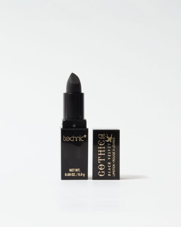 Technic Gothica Black Velvet Matte Black Lipstick | Κραγιόν