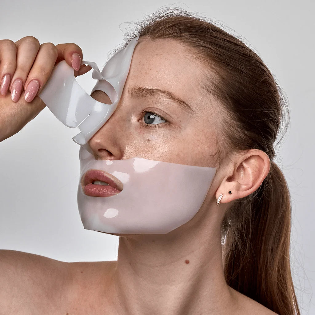 Masque Bar Deep Collagen Glow Mask Μάσκα Υδρογέλης με Κολλαγόνο & Υαλουρονικό Οξύ |Hydrogel Face Mask 1τμχ