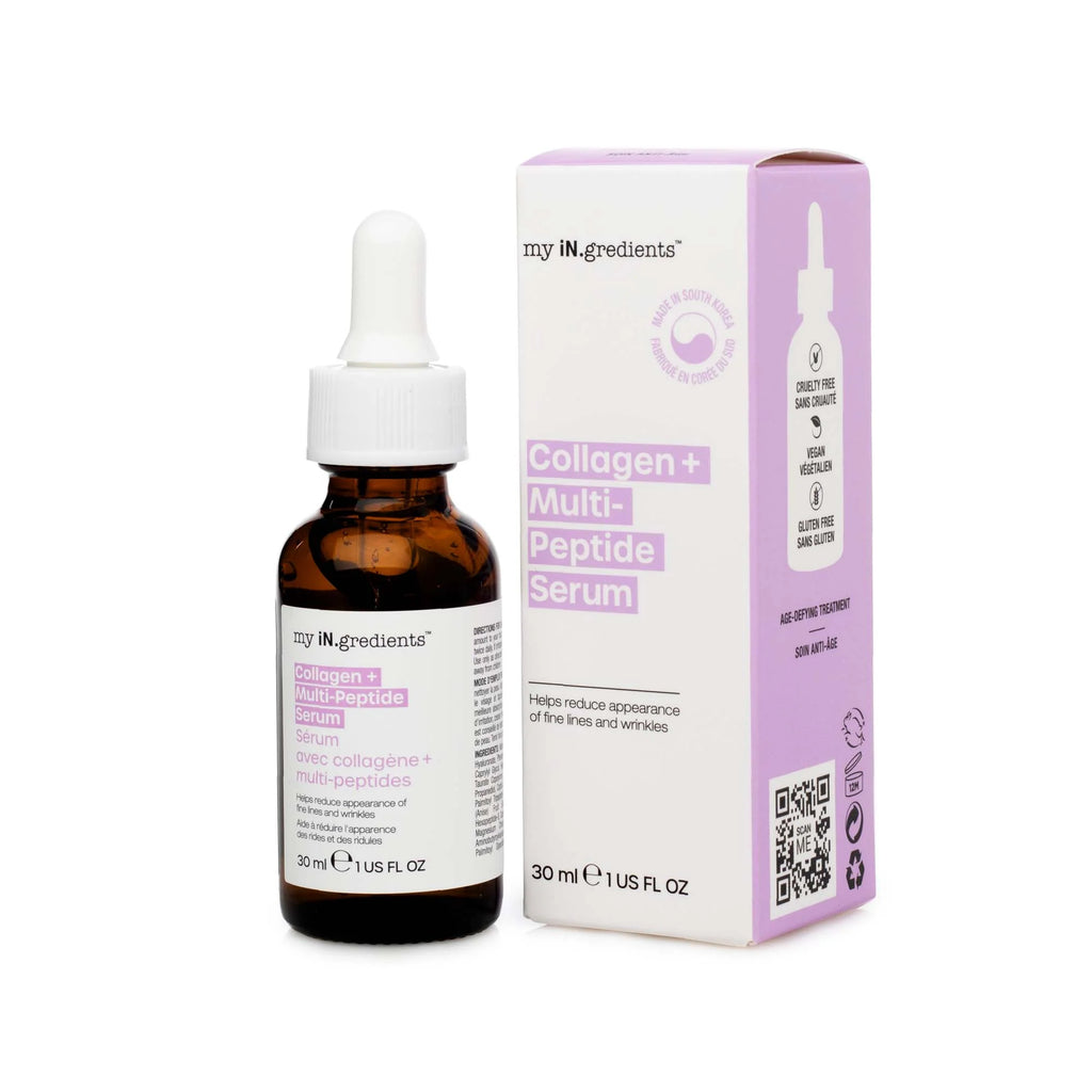 my iN.gredients Multi-Peptide Serum Ενυδατικός & Αντιγηραντικός Ορός Προσώπου με Πεπτίδια | Face Serum 30ml
