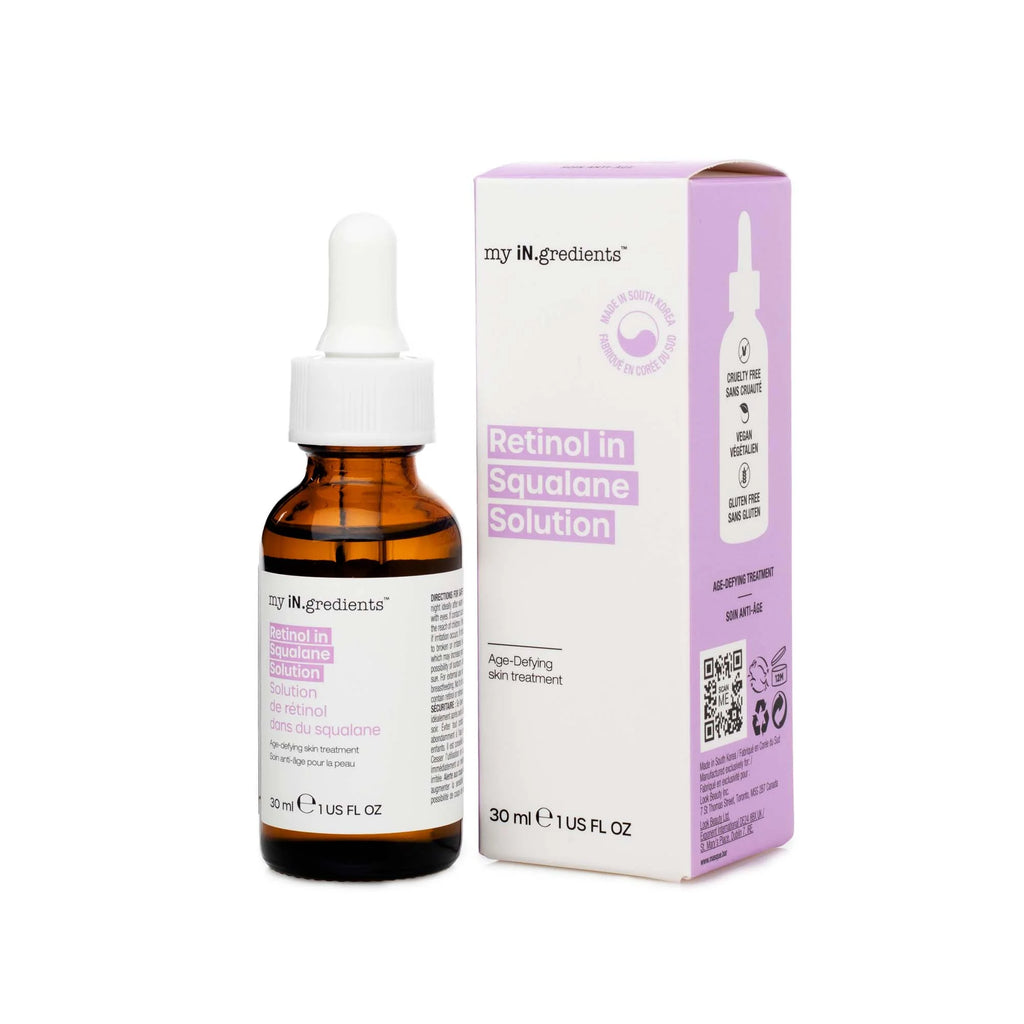 my iN.gredients Retinol in Squalane Αντιγηραντικός Ορός Προσώπου με Ρετινόλη & Σκουαλάνη | Face Serum 30ml
