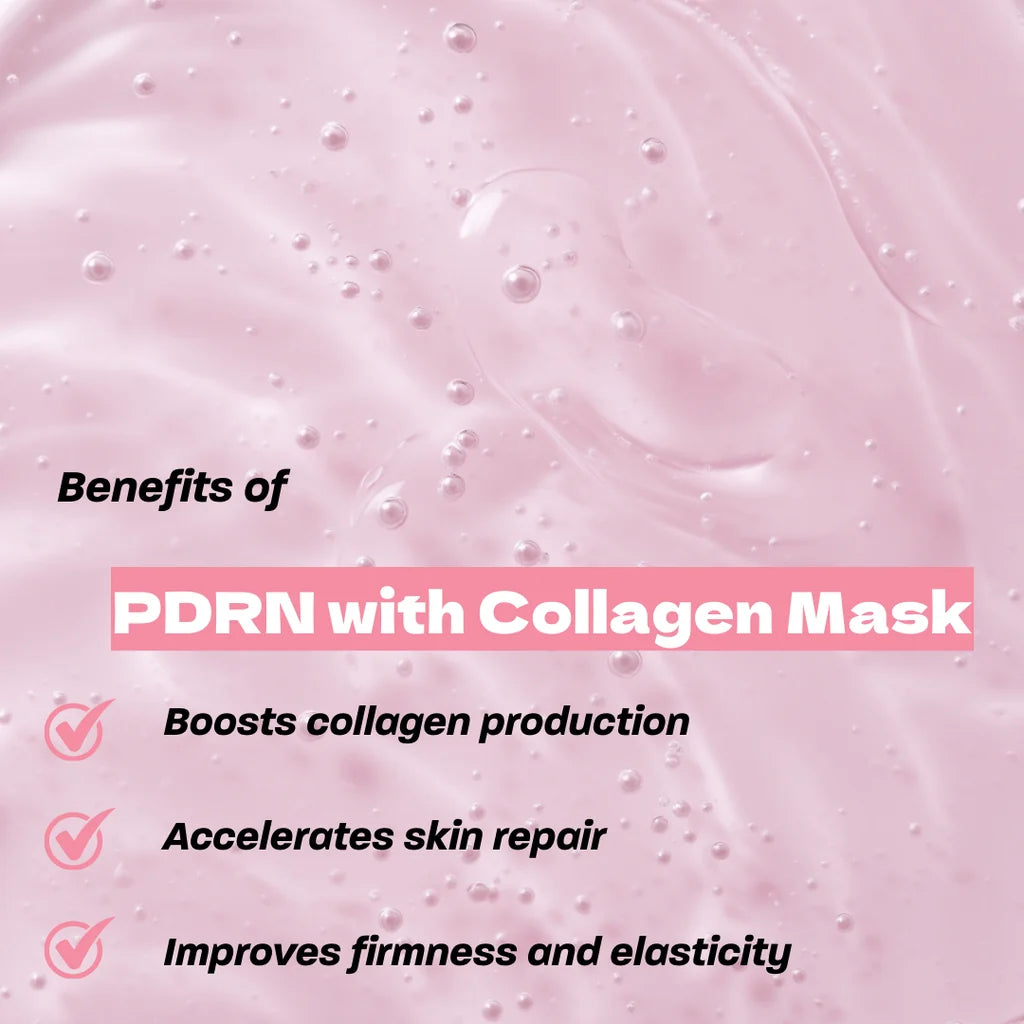 Masque Bar PDRN w/ Collagen Hydrogel Mask Μάσκα Υδρογέλης με PDRN & Κολλαγόνο | Hydrogel Face Mask 37g
